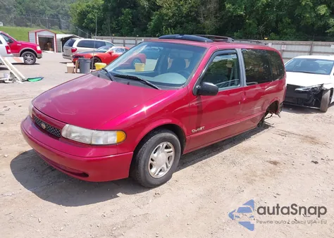 1996 Nissan Quest Xe/Gxe z USA, uszkodzony, nr VIN 4N2DN11W3TD840067